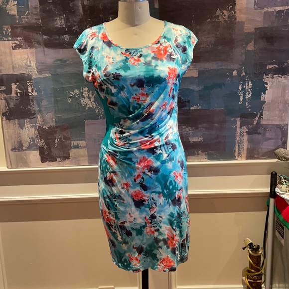 Designer dress. Catherine Malandrino Floral Dress - Picture 1 of 5